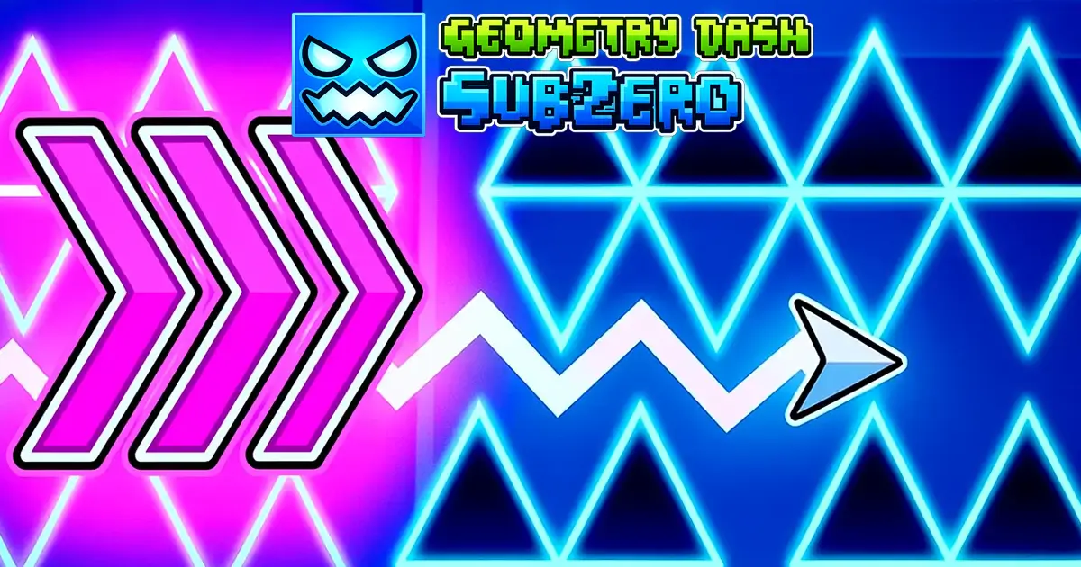 Play Geometry Dash Spam online with wave spam gameplay and rapid click challenge sections